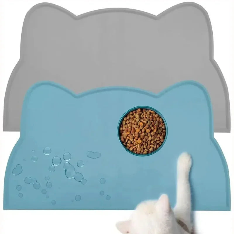 Non-Slip Silicone Pet Feeding Mat for Dogs and Cats