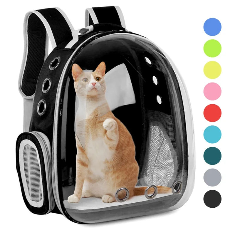 Breathable Cat and Dog Carrier Backpack for Travel