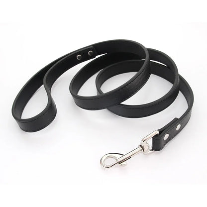 Colorful Leather Leashes for Small to Large Dogs and Cats