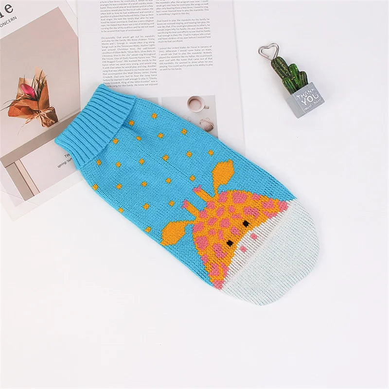 Winter Warm Cat Sweater Pullover for Sphynx and Pets
