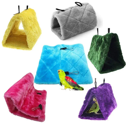 Warm Hammock Tent for Pet Birds - Cozy Sleeping Cave