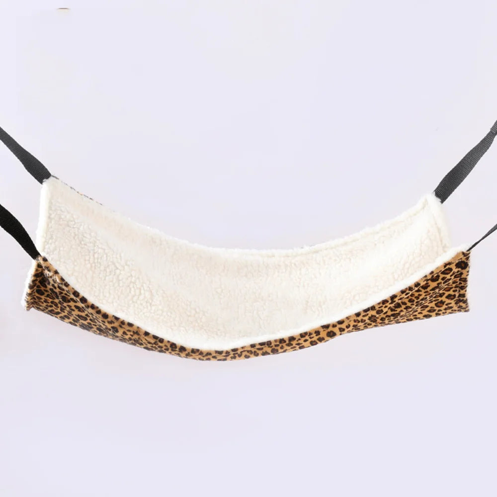 Warm Double Hammock Pet Bed for Cats and Small Animals