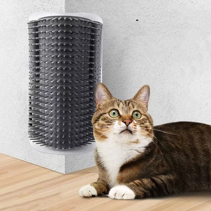 Self-Cleaning Cat Massage and Pet Hair Removal Brush