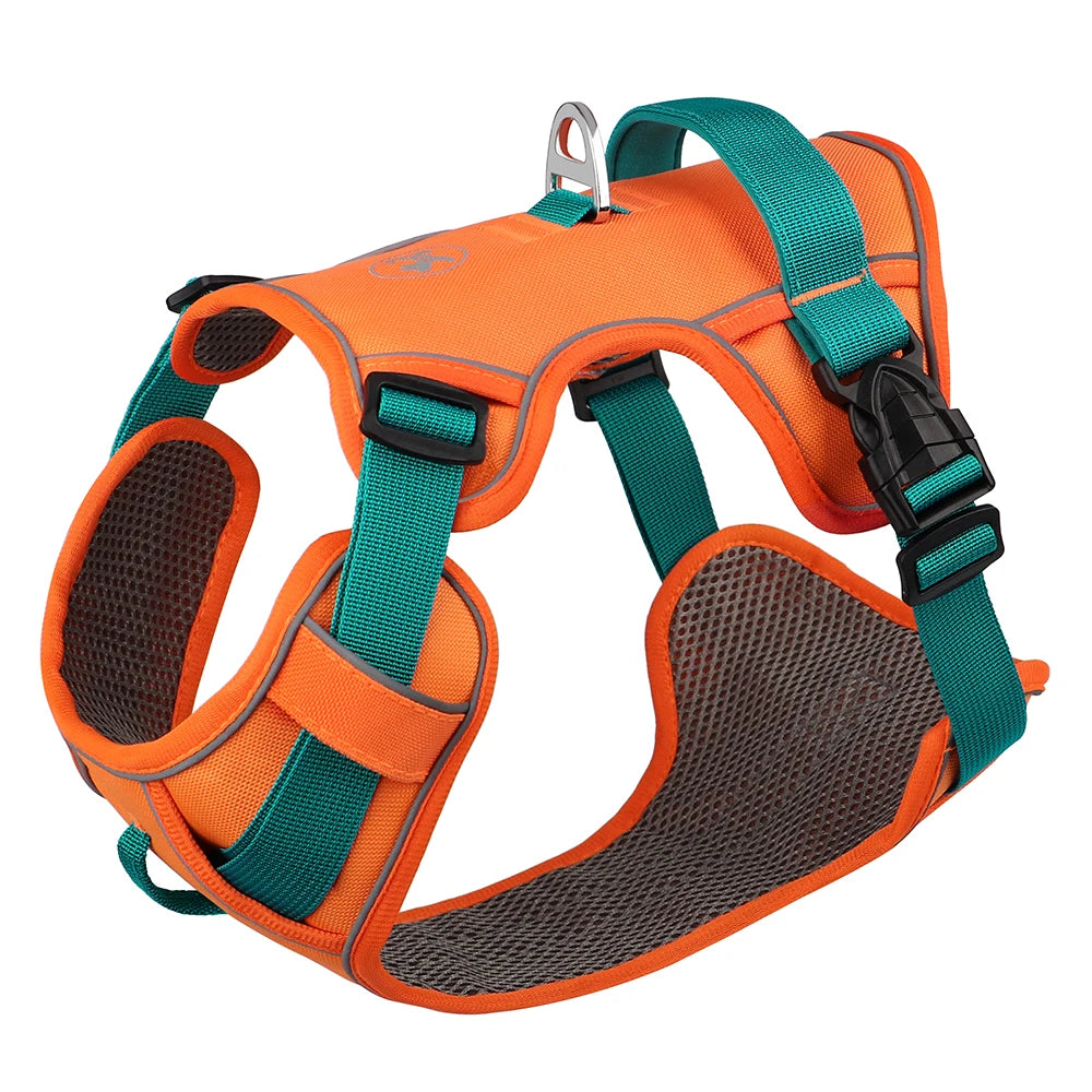Breathable Reflective Dog Harness - Adjustable for All Sizes