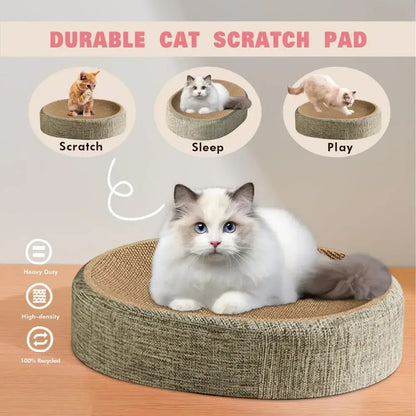 Oval Sisal Cat Scratching Pad and Sleeping Mat
