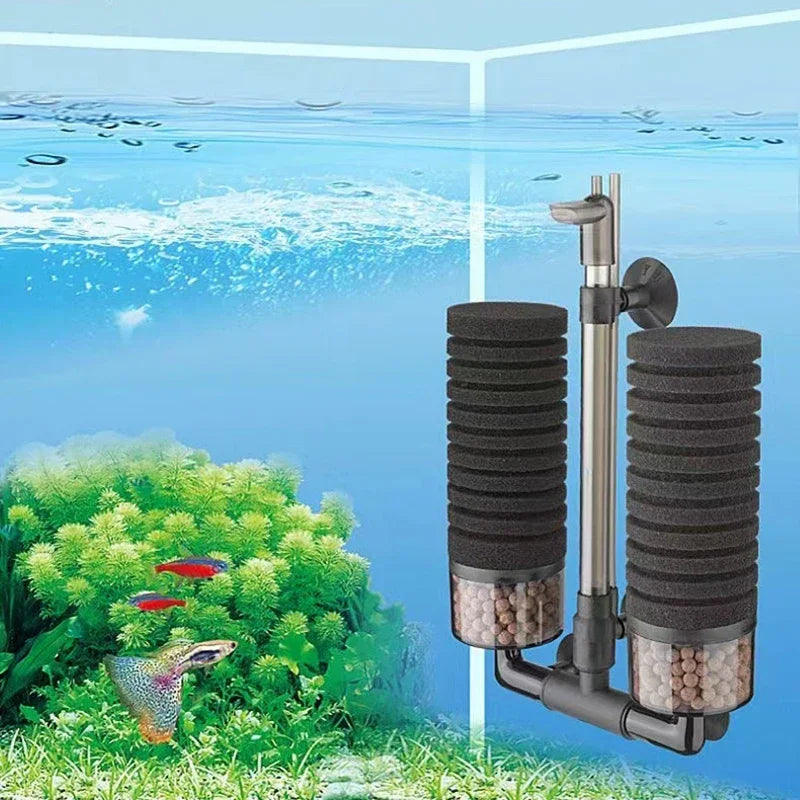 Biochemical Sponge Filter for Fish Tank Air Pump