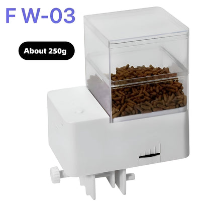 Smart Fish Feeder with Timer - Perfect for Fish and Turtles