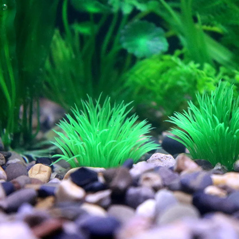Artificial Aquarium Plants - Green Water Grass Decoration