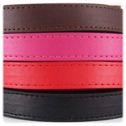 Colorful Leather Leashes for Small to Large Dogs and Cats