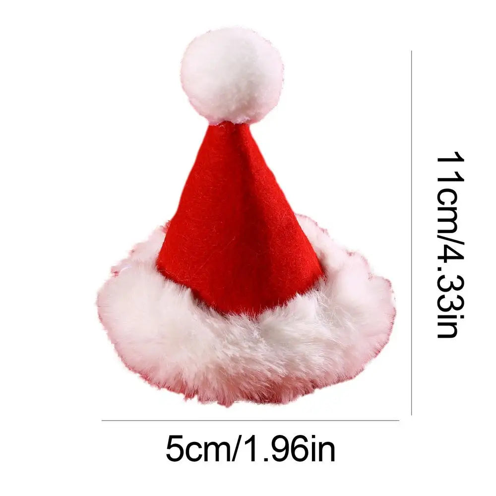 Adjustable Christmas Hat and Scarf for Dogs Up to 20kg