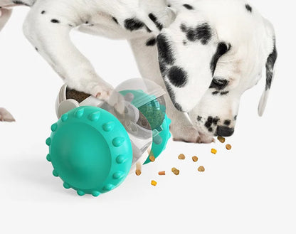 Interactive Puzzle Treat Dispenser for Small Dogs and Cats
