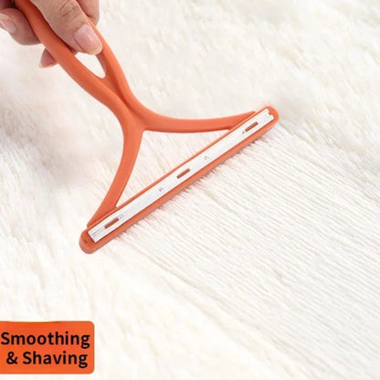 Silicone Double-Sided Pet Hair Removal Brush for Home Use