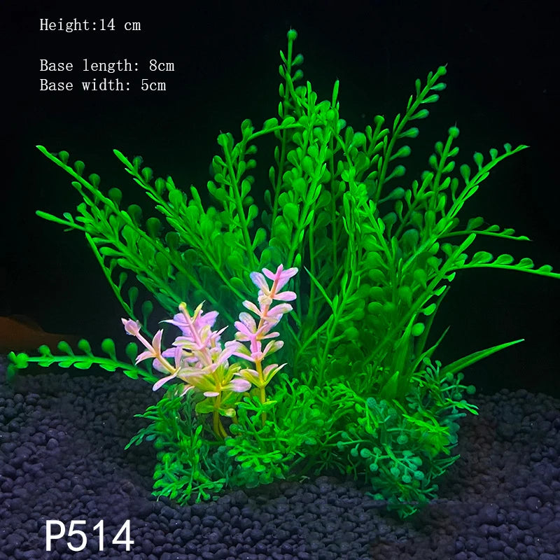 Artificial Aquarium Plants - Green Water Grass Decoration