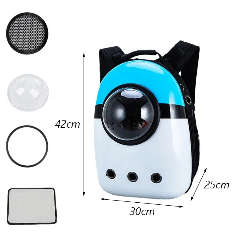 Breathable Cat Backpack Carrier for Outdoor Travel