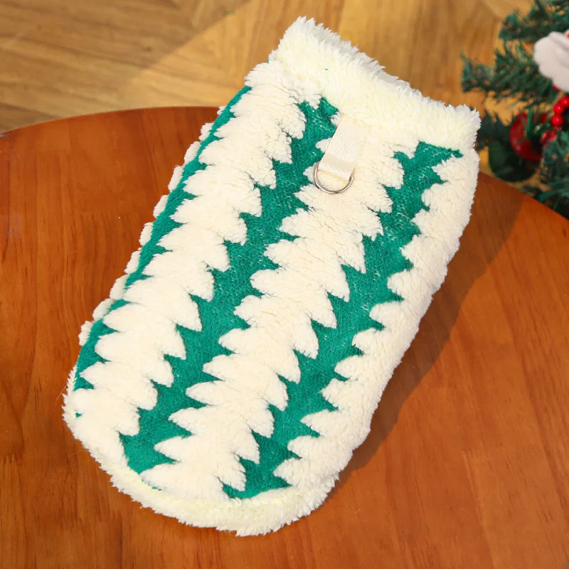 Festive Cat and Dog Clothes for Winter Celebrations