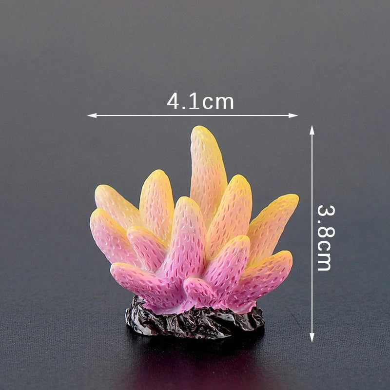 Resin Starfish Coral Decoration for Aquarium Landscape