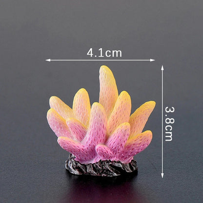 Resin Starfish Coral Decoration for Aquarium Landscape
