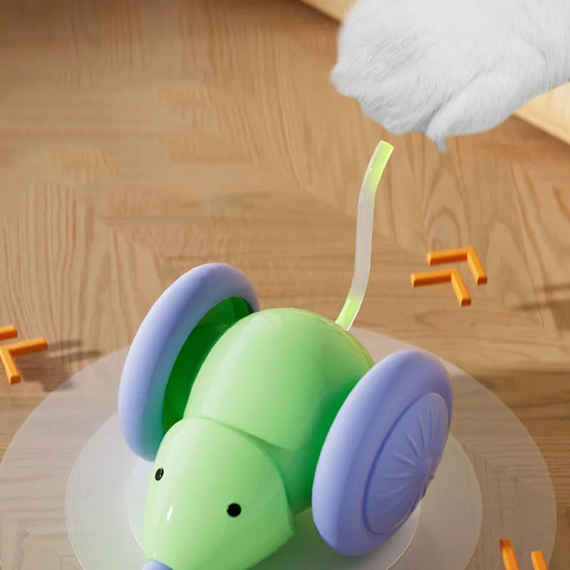 Interactive Rechargeable Mouse Toy for Cats and Kittens