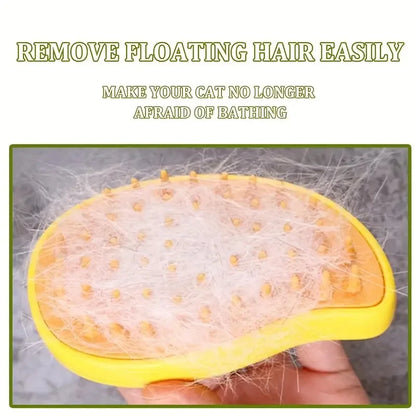 3-in-1 Electric Pet Grooming Brush with Spray for Dogs and Cats