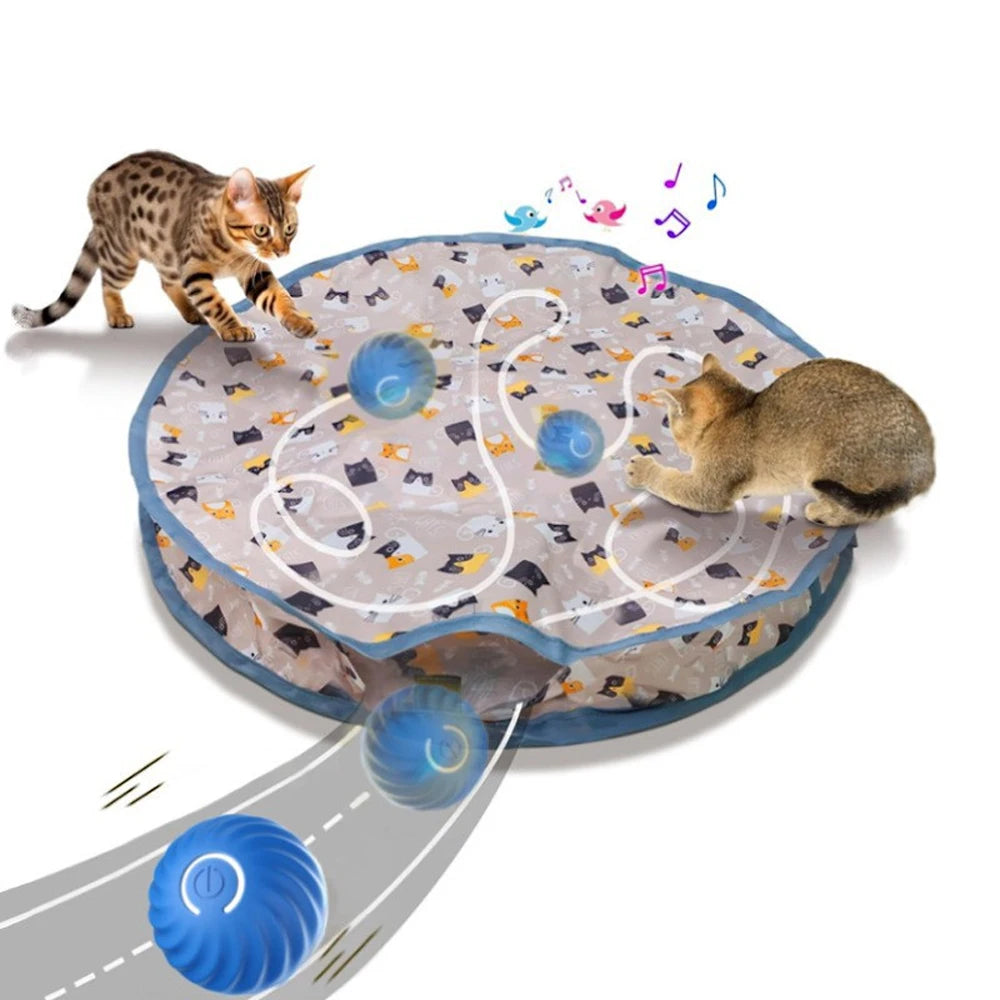 Motion-Activated Cat Toy Ball for Active Indoor Play