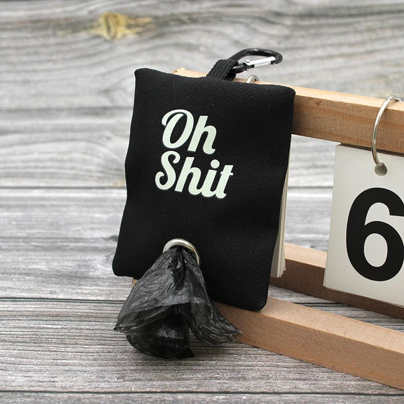 Portable Dog Poop Bag Dispenser for Outdoor Use