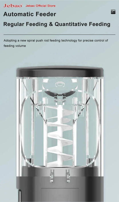 Automatic Fish Feeder with WiFi and Digital Timer Control