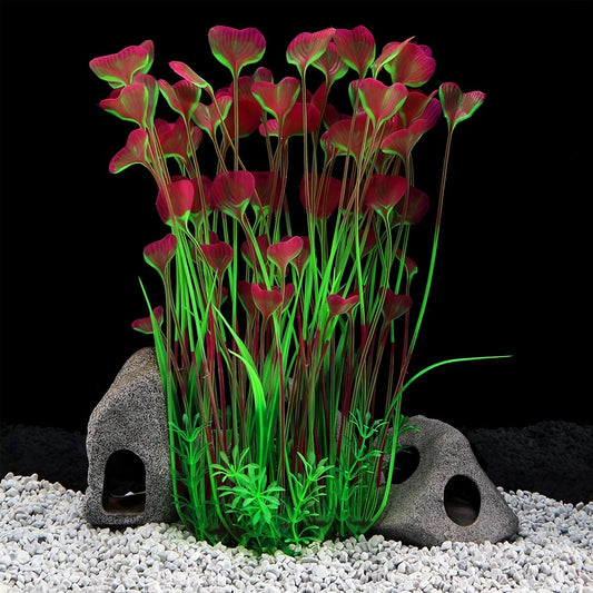 Vibrant Lifelike Artificial Aquarium Plants for Fish Tanks