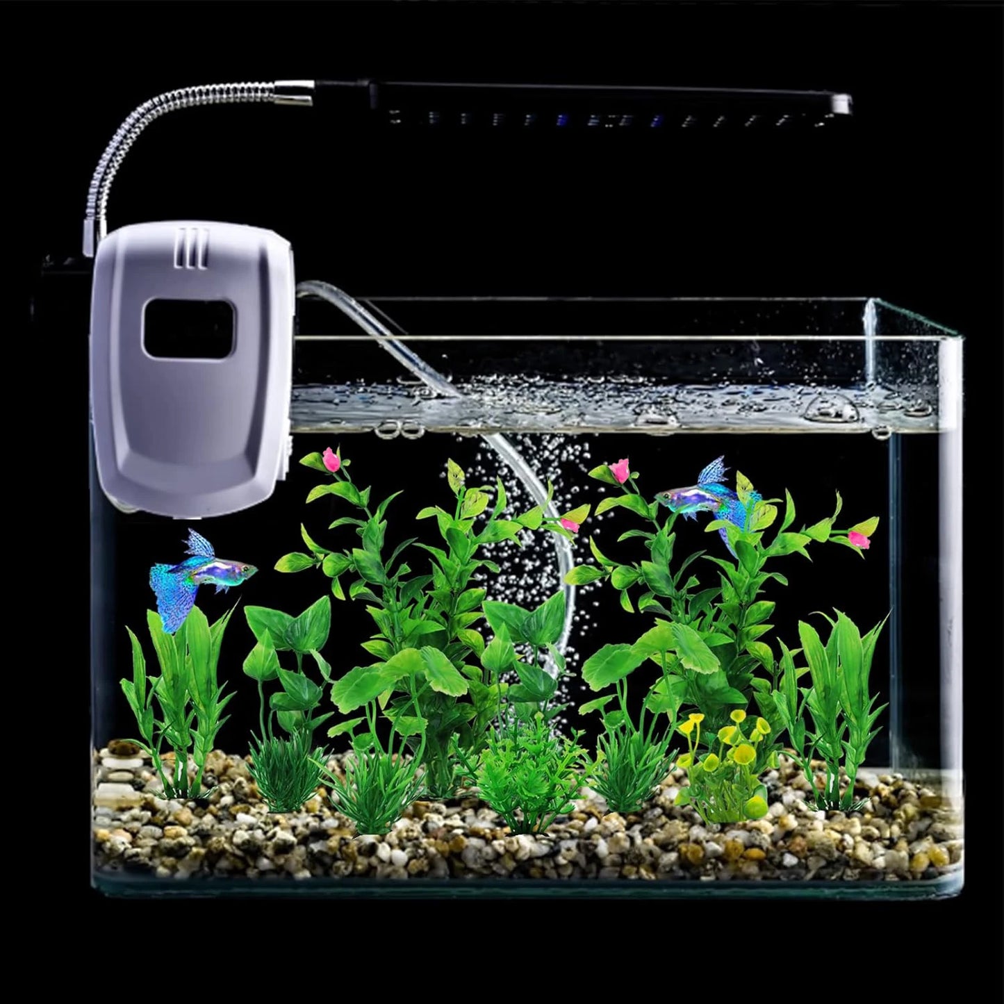 10pcs Artificial Green Plants for Fish Tanks and Aquariums