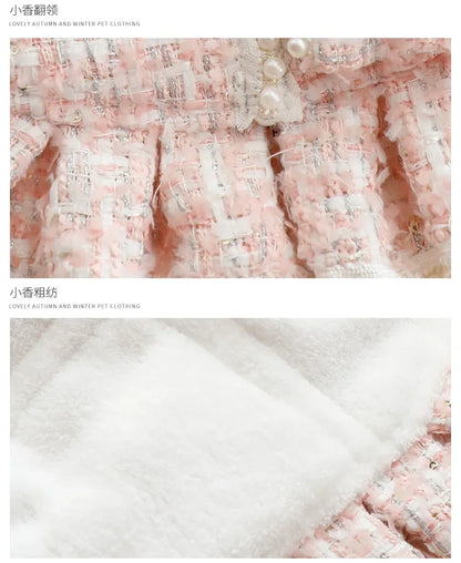 Winter Dog Dress for Weddings and Special Occasions