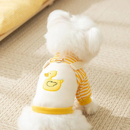 Cute Dog Hoodie Sweatshirt for Small Breeds - Winter Coat