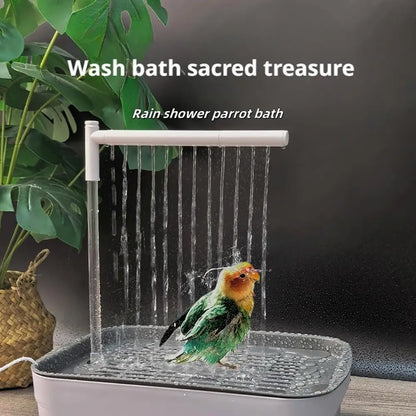 Automatic Bird Bath Tub with Circulating Water Fountain