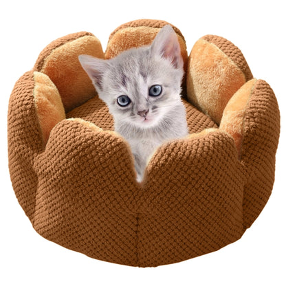 Cactus Flower Snuggly Puppy Kennel Mat for Warmth