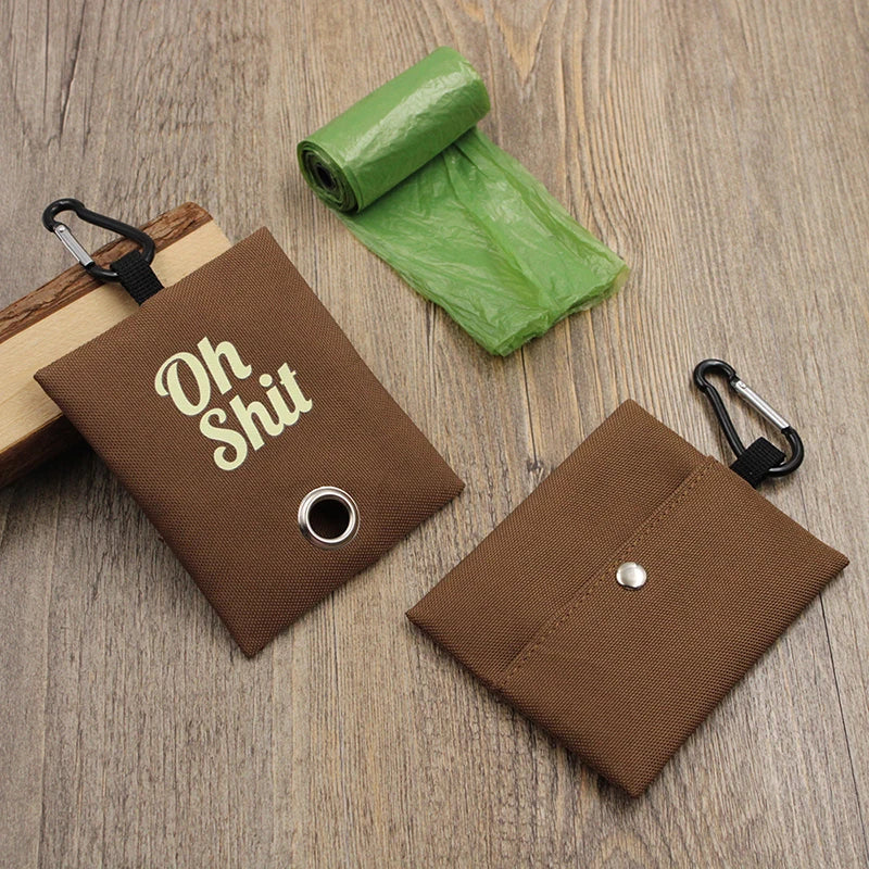 Portable Dog Poop Bag Dispenser for Outdoor Use