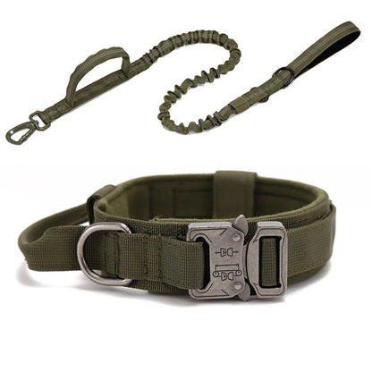 Durable Nylon Dog Collar and Reflective Leash Set