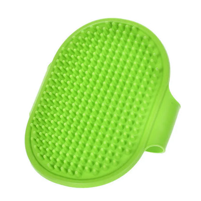 Adjustable Rubber Grooming Brush for Dogs and Cats