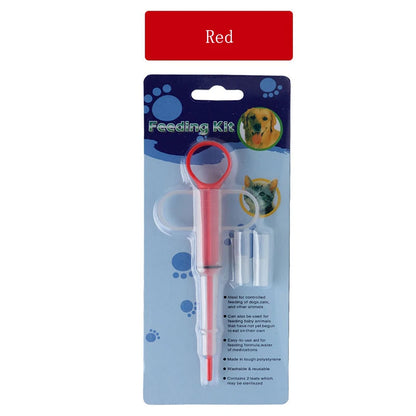 Pet Feeding Syringe for Cats and Dogs - Medicine Dispenser
