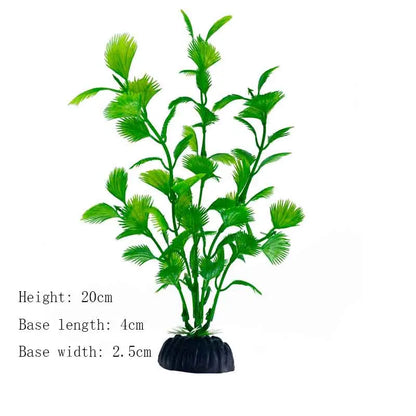 Artificial Aquarium Plants - Green Water Grass Decoration
