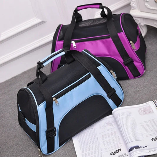 Breathable Mesh Pet Travel Backpack for Cats and Dogs