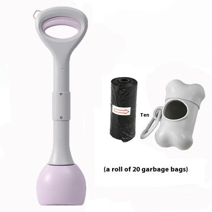 70cm Portable Dog Pooper Scooper for Easy Waste Cleanup