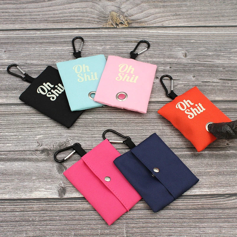 Portable Dog Poop Bag Dispenser for Outdoor Use
