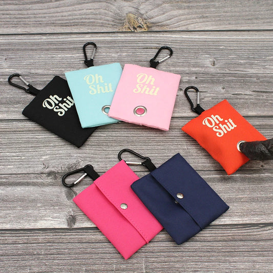 Portable Dog Poop Bag Dispenser for Outdoor Use