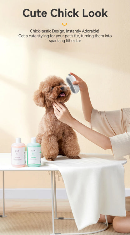Electric Pet Hair Comb with Spray for Dogs and Cats
