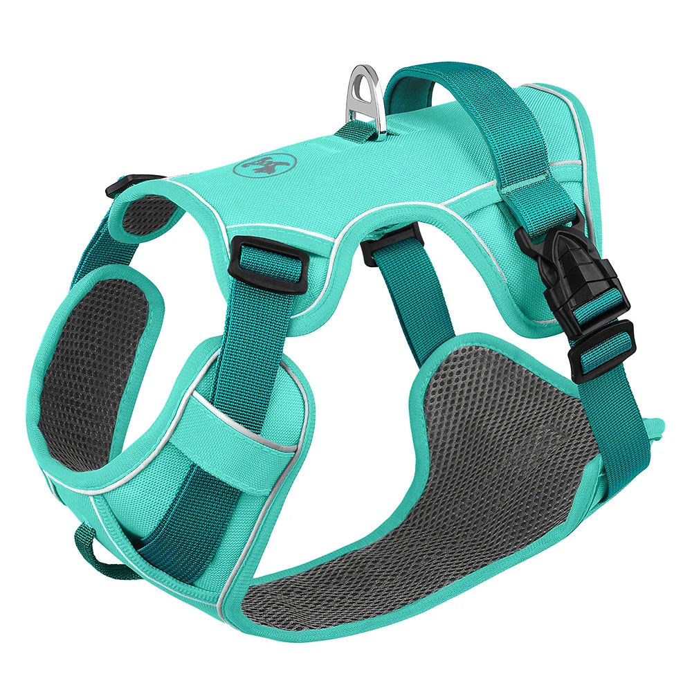 Breathable Reflective Dog Harness - Adjustable for All Sizes