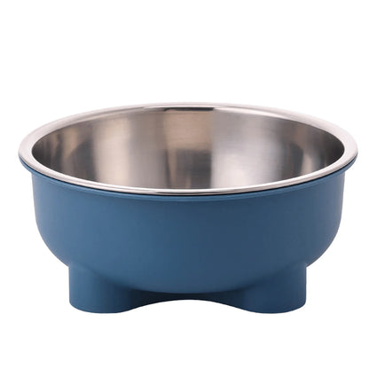 Stainless Steel Non-Slip Dog Bowl for Indoor Use