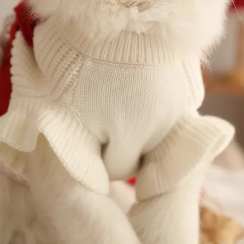 Cozy Winter Sweater for Cats - Warm Anti-Shedding Knit