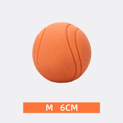 Bite-Resistant Rubber Dog Ball Toy for Puppies and Dogs