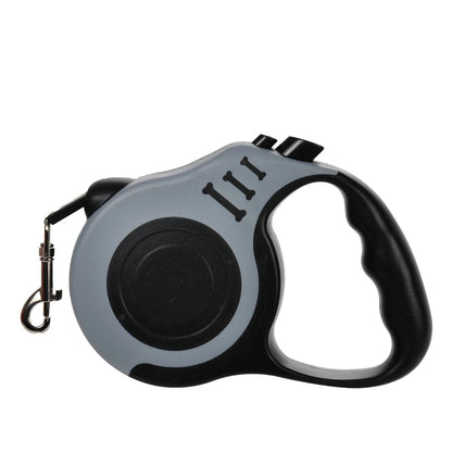 Automatic Retractable Dog Leash with Nylon Rope and Harness