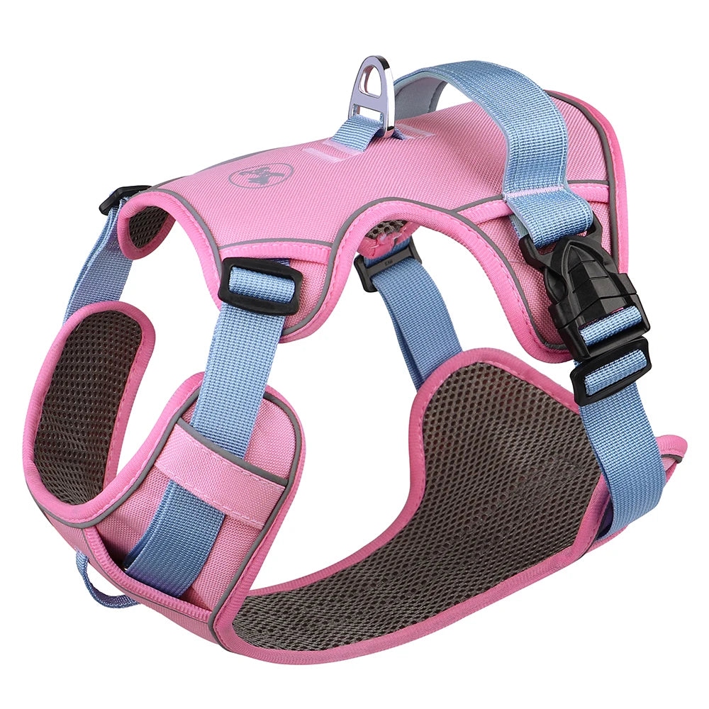 Breathable Reflective Dog Harness - Adjustable for All Sizes