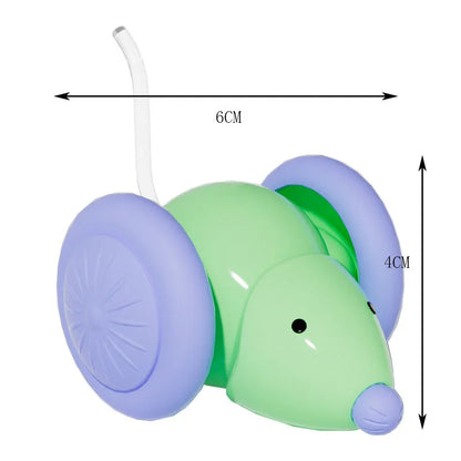 Interactive Rechargeable Mouse Toy for Cats and Kittens