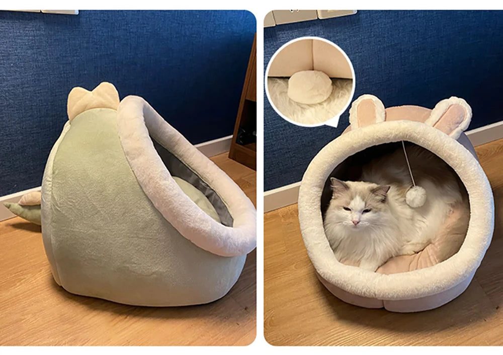 Washable Cat Beds and Cushions for Small Pets